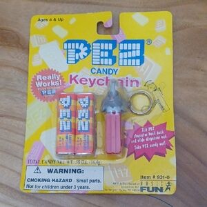 Pez Candy Keychain Elephant New Vintage Circus